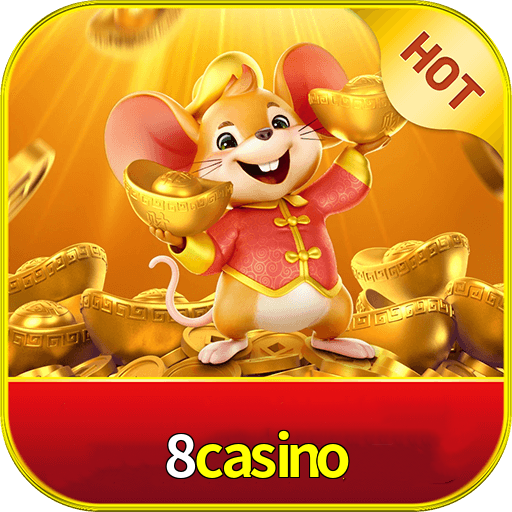 Imagem promocional da 8casino mostrando a plataforma e suas vantagens